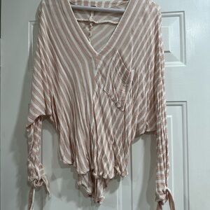 Free People Morning Striped Dolman Top